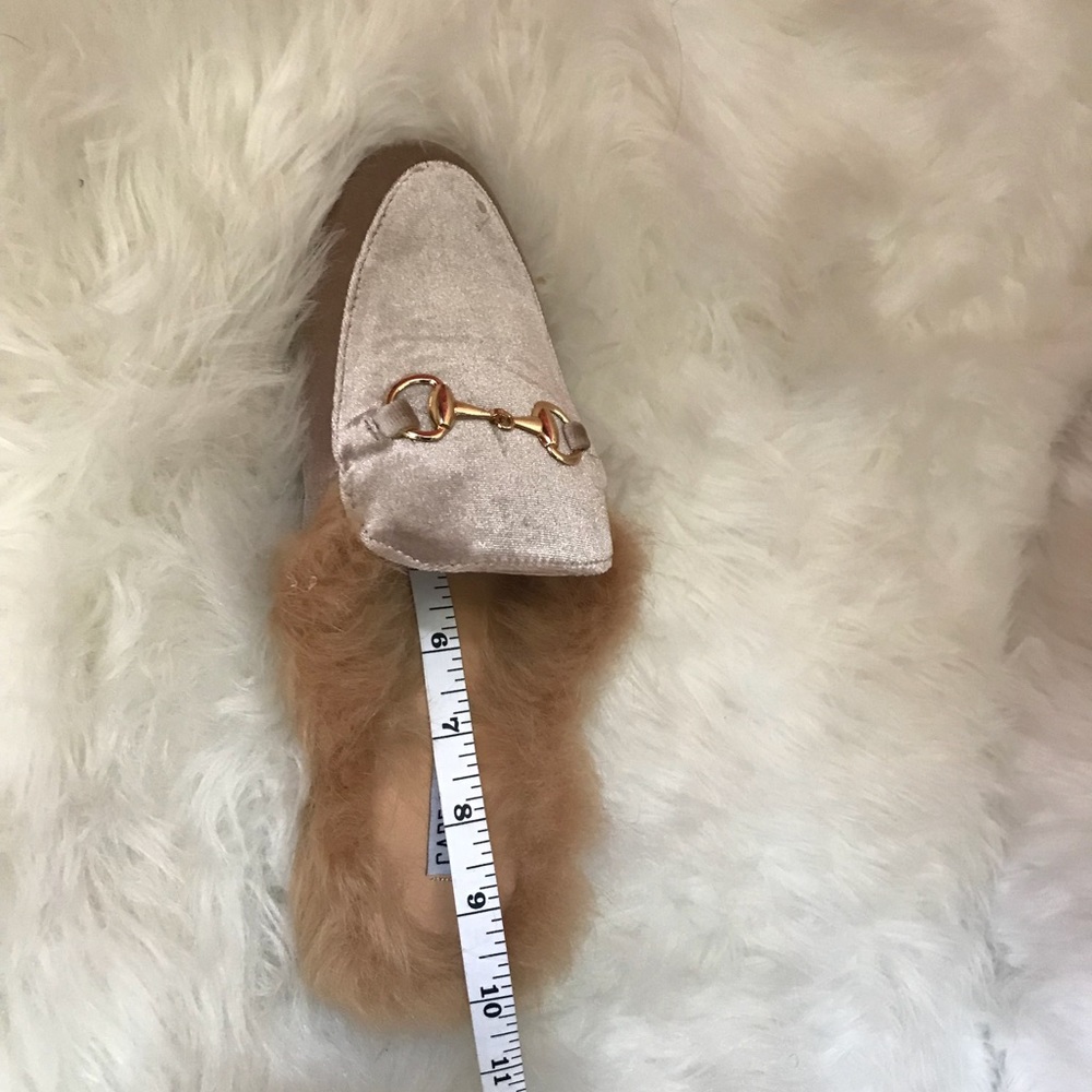 Velvet Fur Slides - Picture 5 of 5